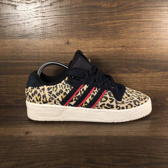 adidas rivalry low leopard